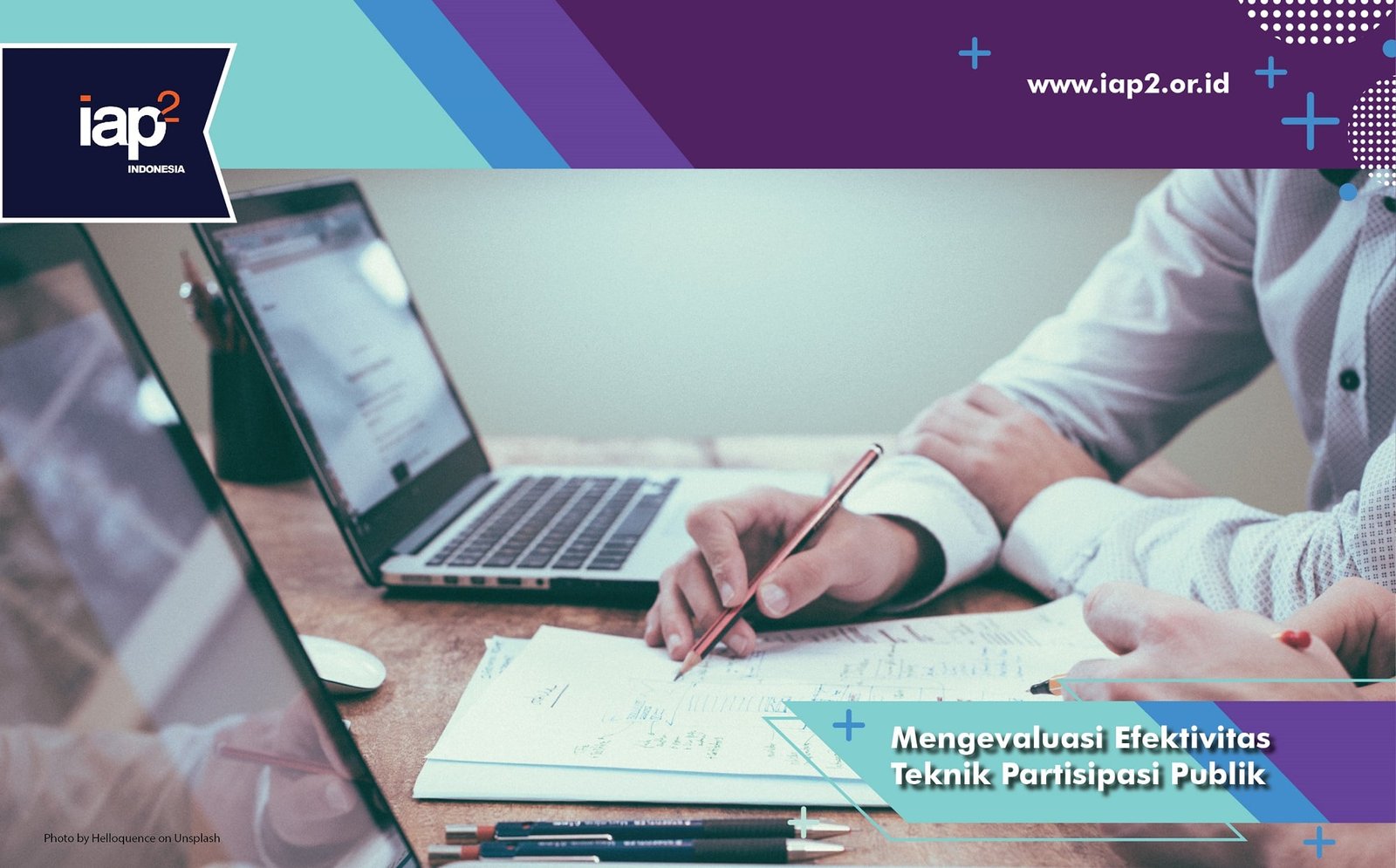 mengevaluasi efektivitas teknik partisipasi publik