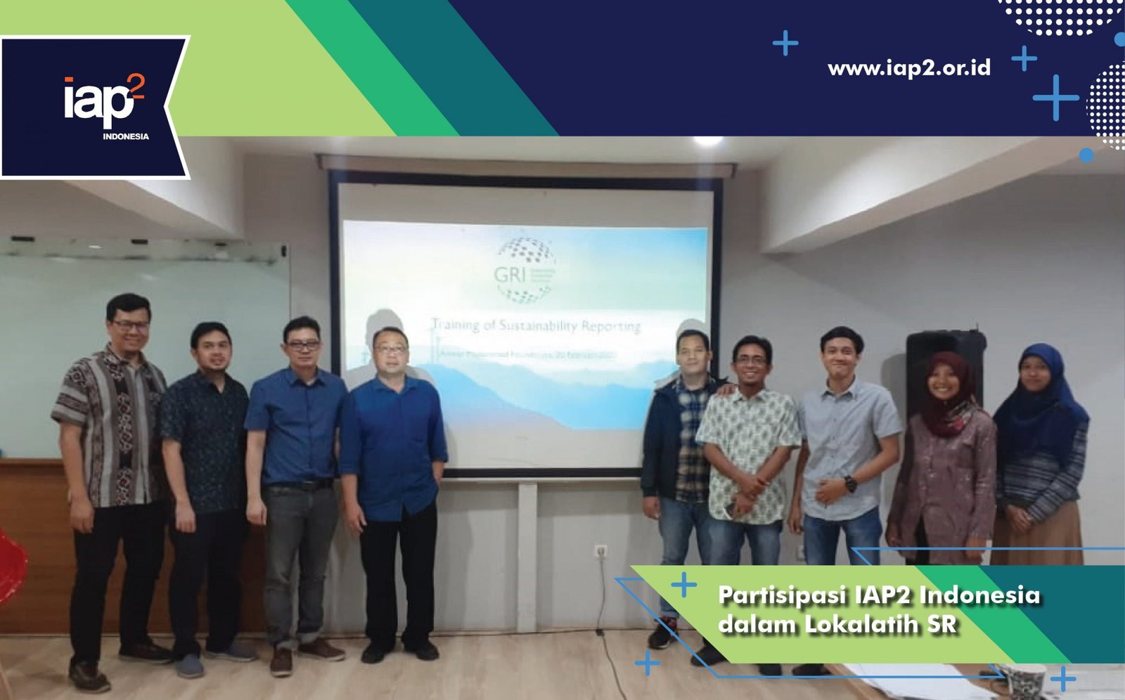 partisipasi iap2 dalam lokalatih sustainability report