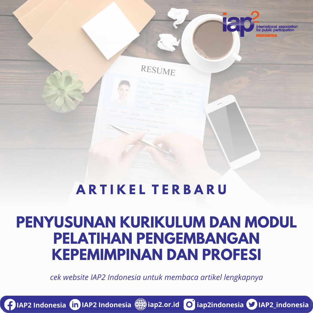 Penyusunan Kurikulum dan Modul Pelatihan Pengembangan Kepemimpinan dan Profesi